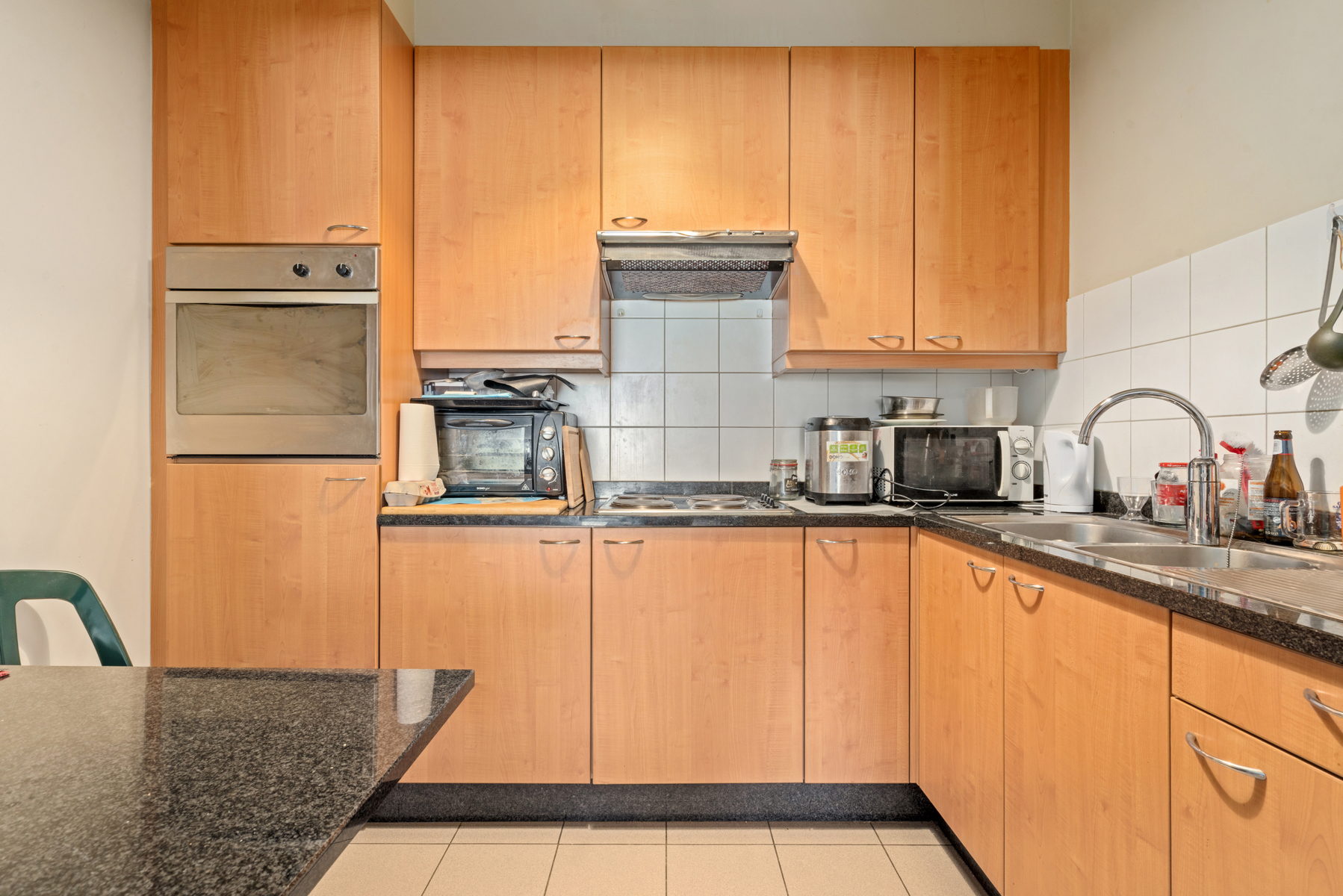 Gelijkvloers appartement met terras in Denderhoutem