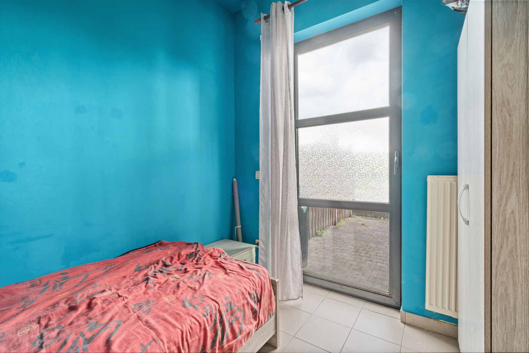 Gelijkvloers appartement met terras in Denderhoutem