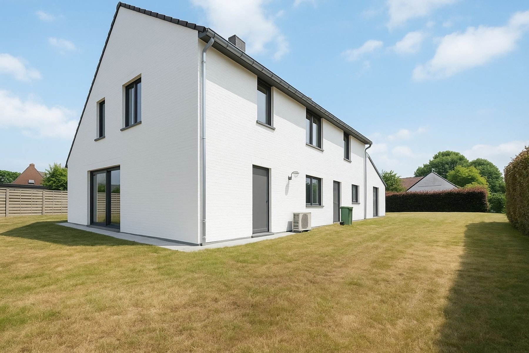 Sint-Kruis: Energiezuinige villa, royaal aan ruimte en licht.