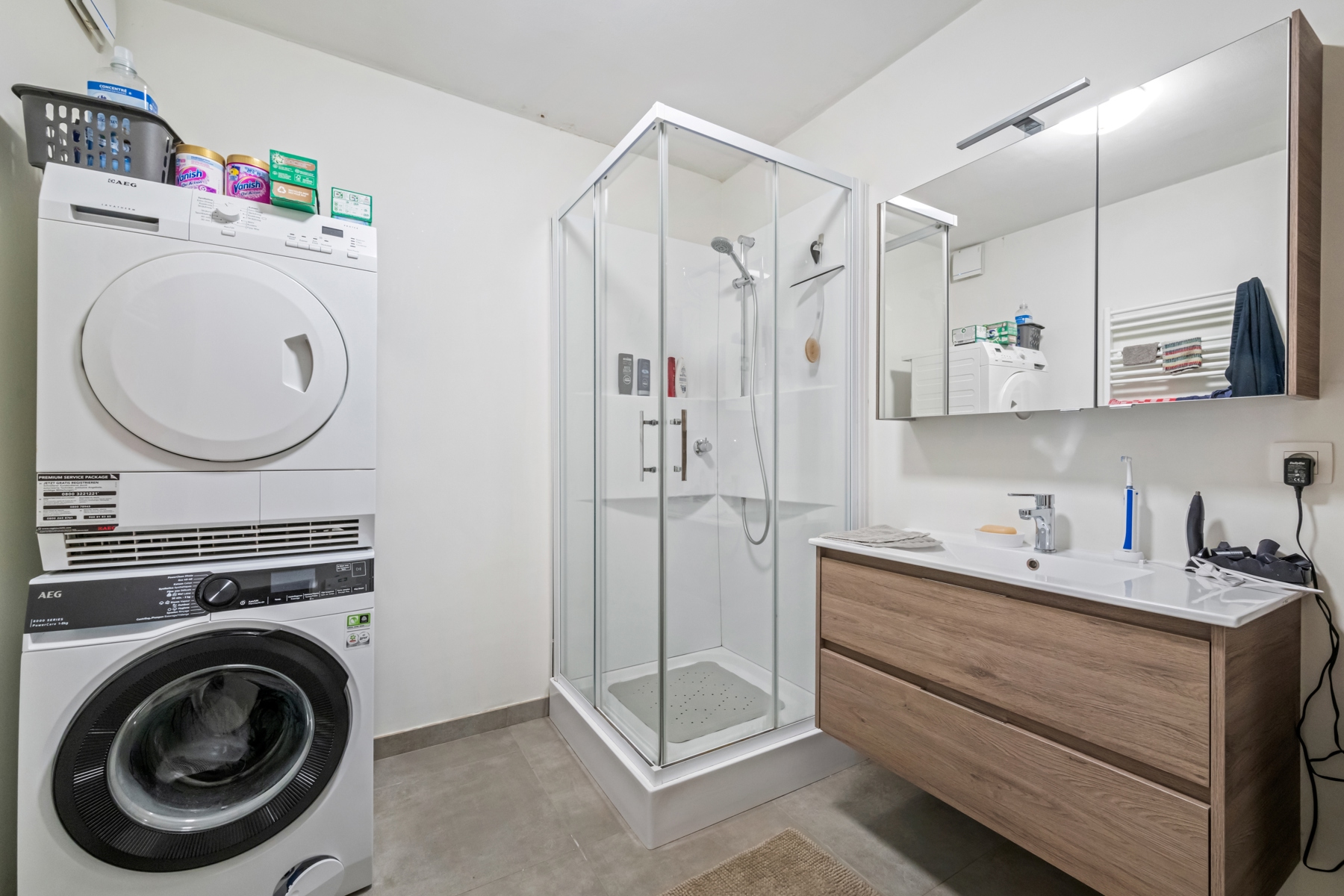 Ruim glvl 3slpk-appartement mét privé-tuin in Assebroek.