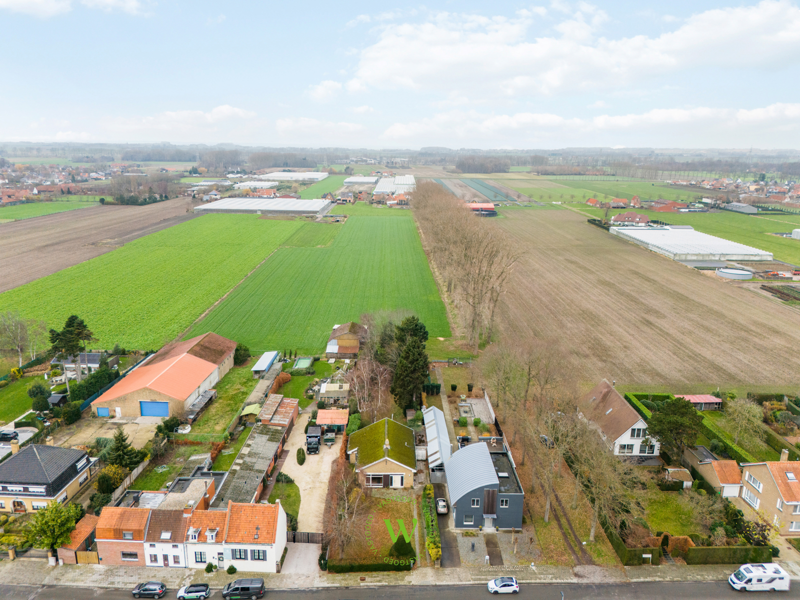 Te renoveren woning op topligging op 1.238 m² in Sint-Andries