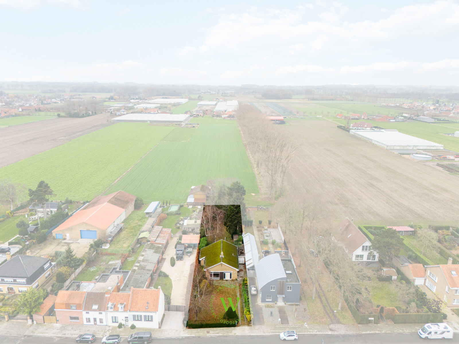 Te renoveren woning op topligging op 1.238 m² in Sint-Andries