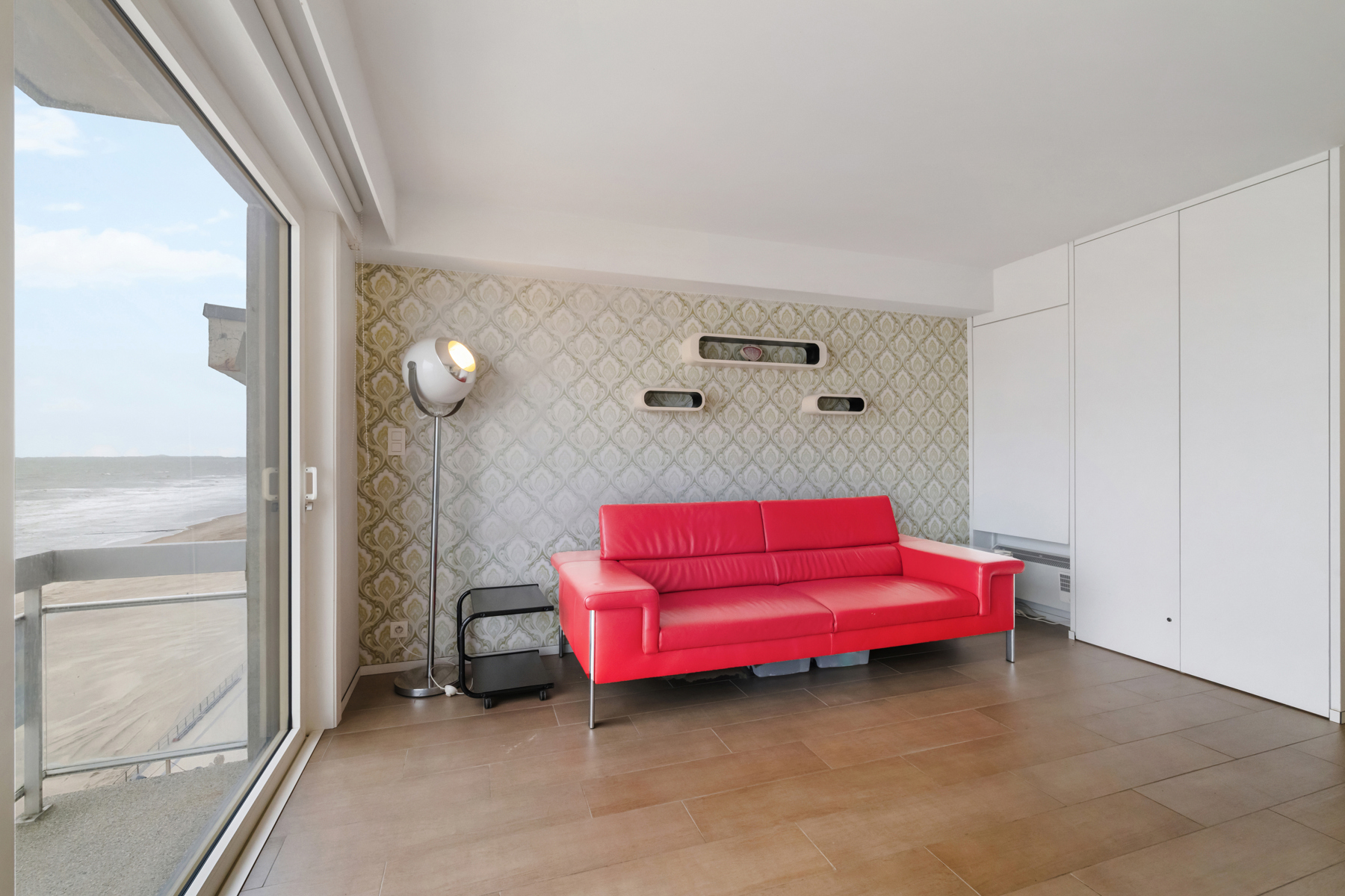 Studio met frontaal zeezicht in Middelkerke