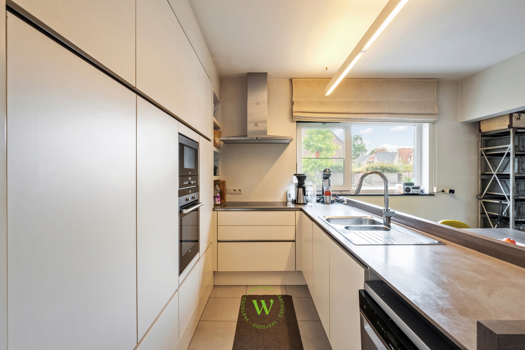 Uitzonderlijk triplex-appartement: ruimte, licht+topligging.