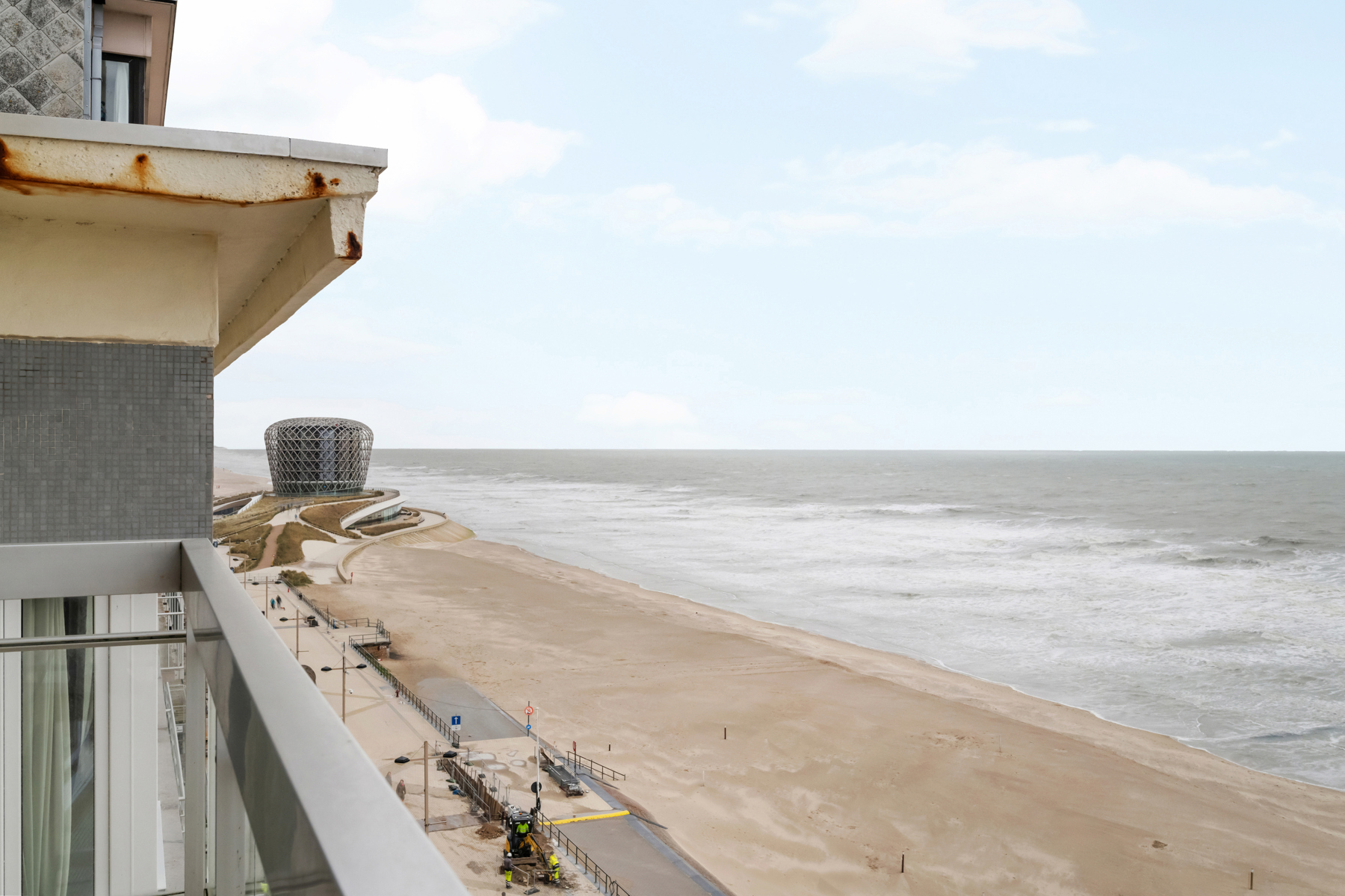 Studio met frontaal zeezicht in Middelkerke