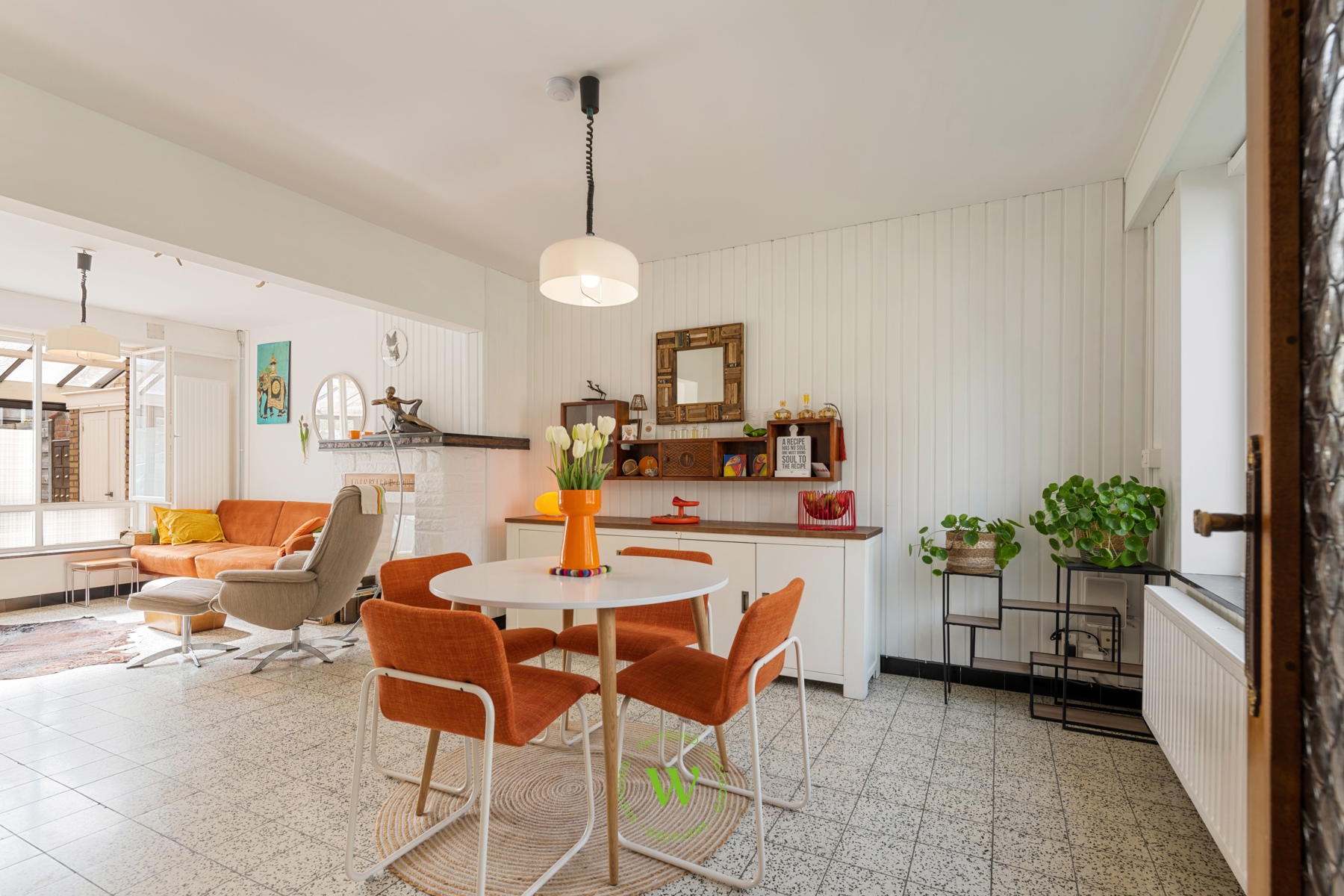 Energiezuinige gezinswoning met Zuid-georiënteerde tuin.