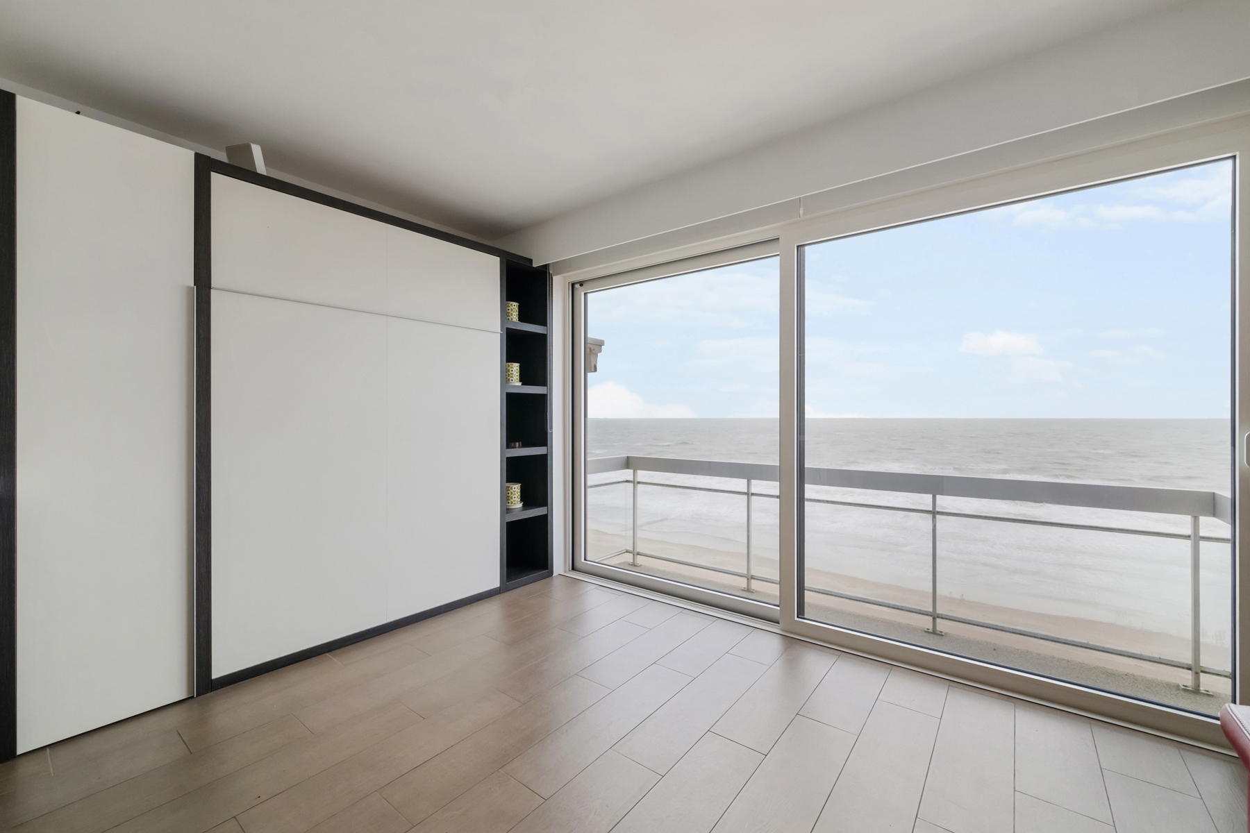 Studio met frontaal zeezicht in Middelkerke