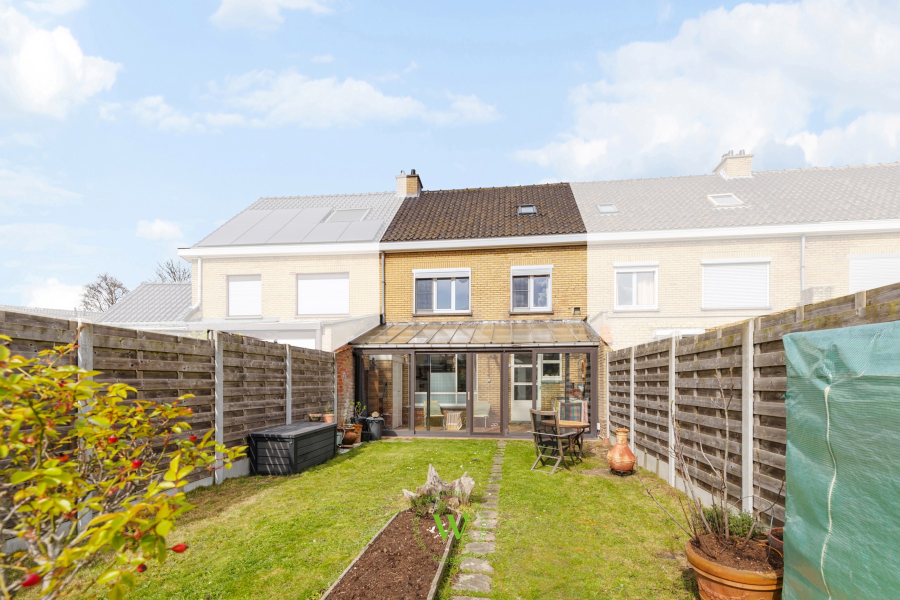 Energiezuinige gezinswoning met Zuid-georiënteerde tuin.