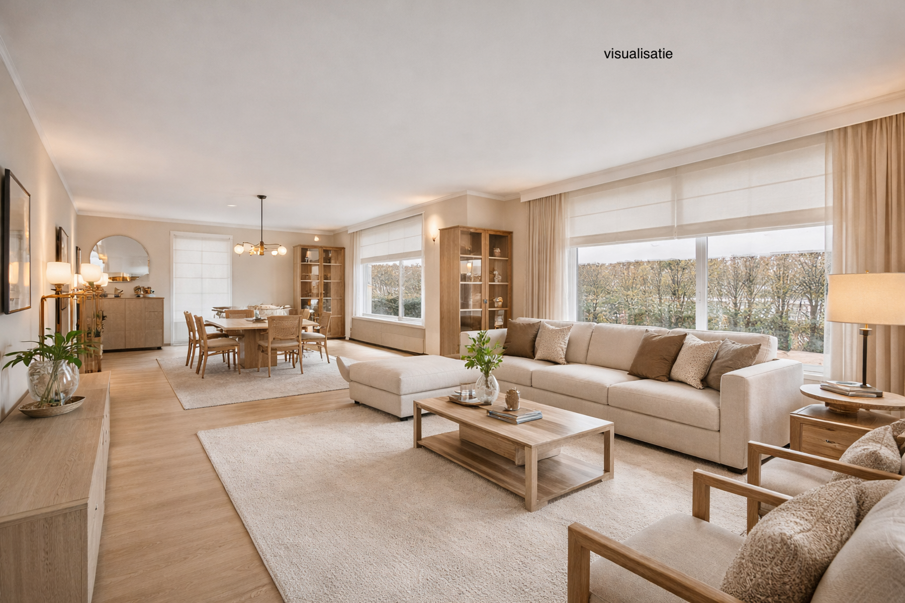 Lichtrijk 3-slaapkamerappartement met 2 garages