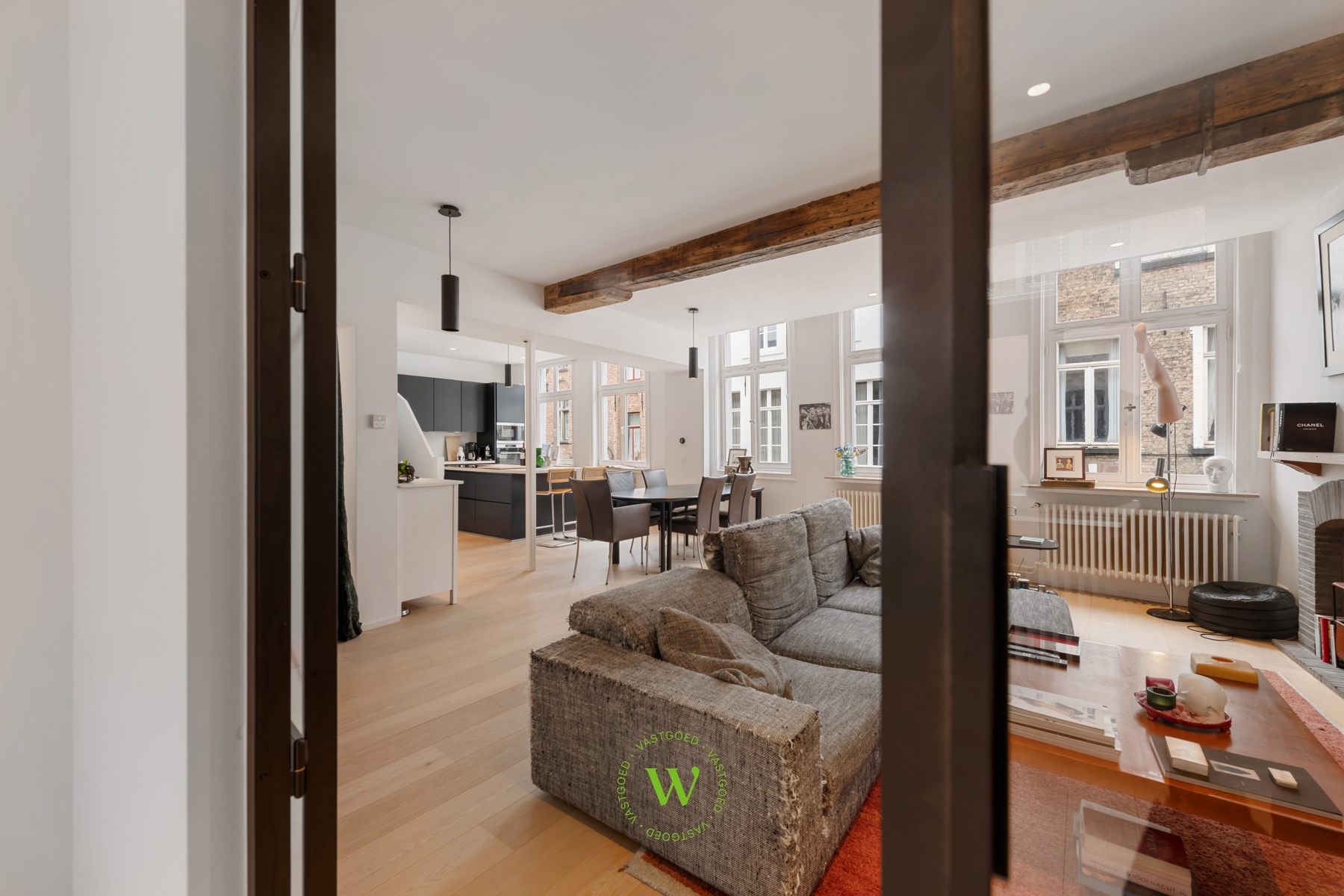 Unieke bel-étagewoning in het hart van Brugge.