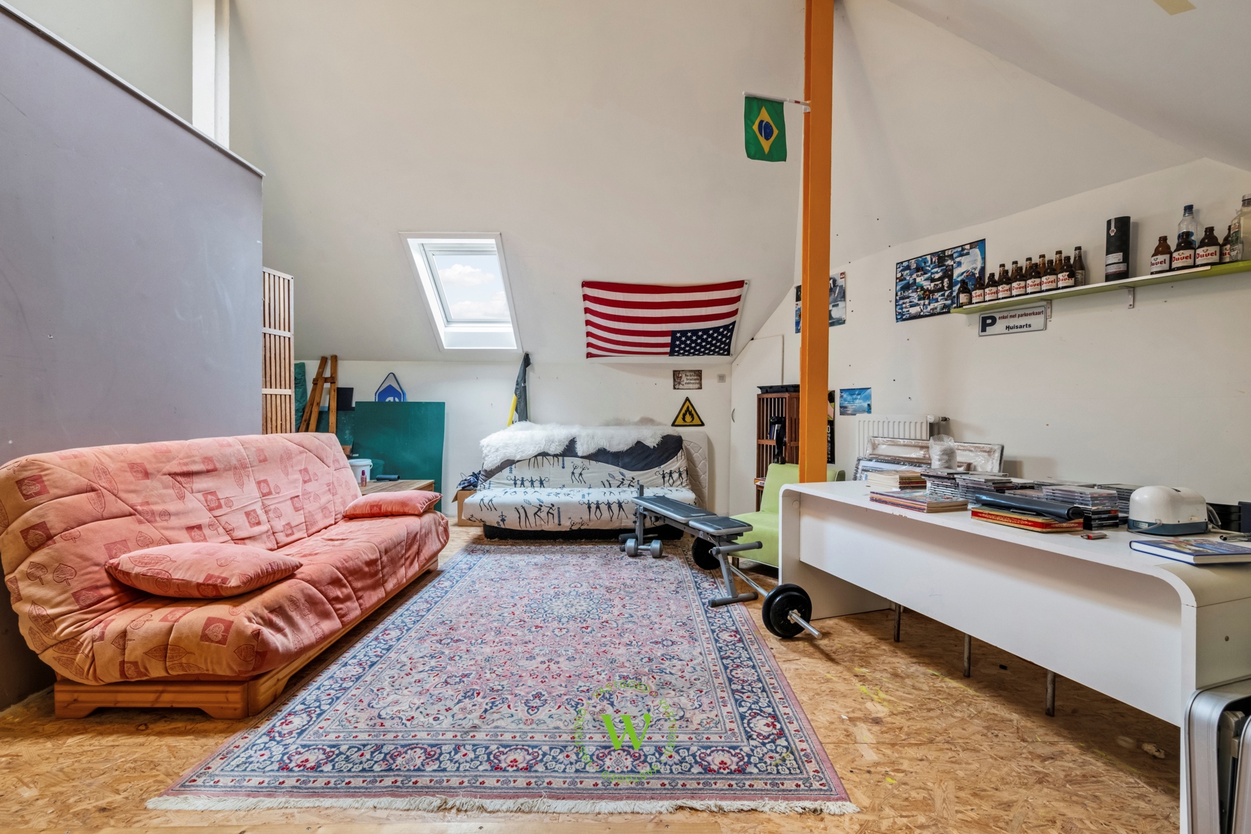 Uitzonderlijk triplex-appartement: ruimte, licht+topligging.