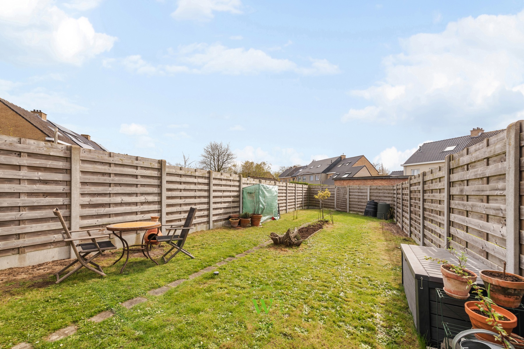 Energiezuinige gezinswoning met Zuid-georiënteerde tuin.