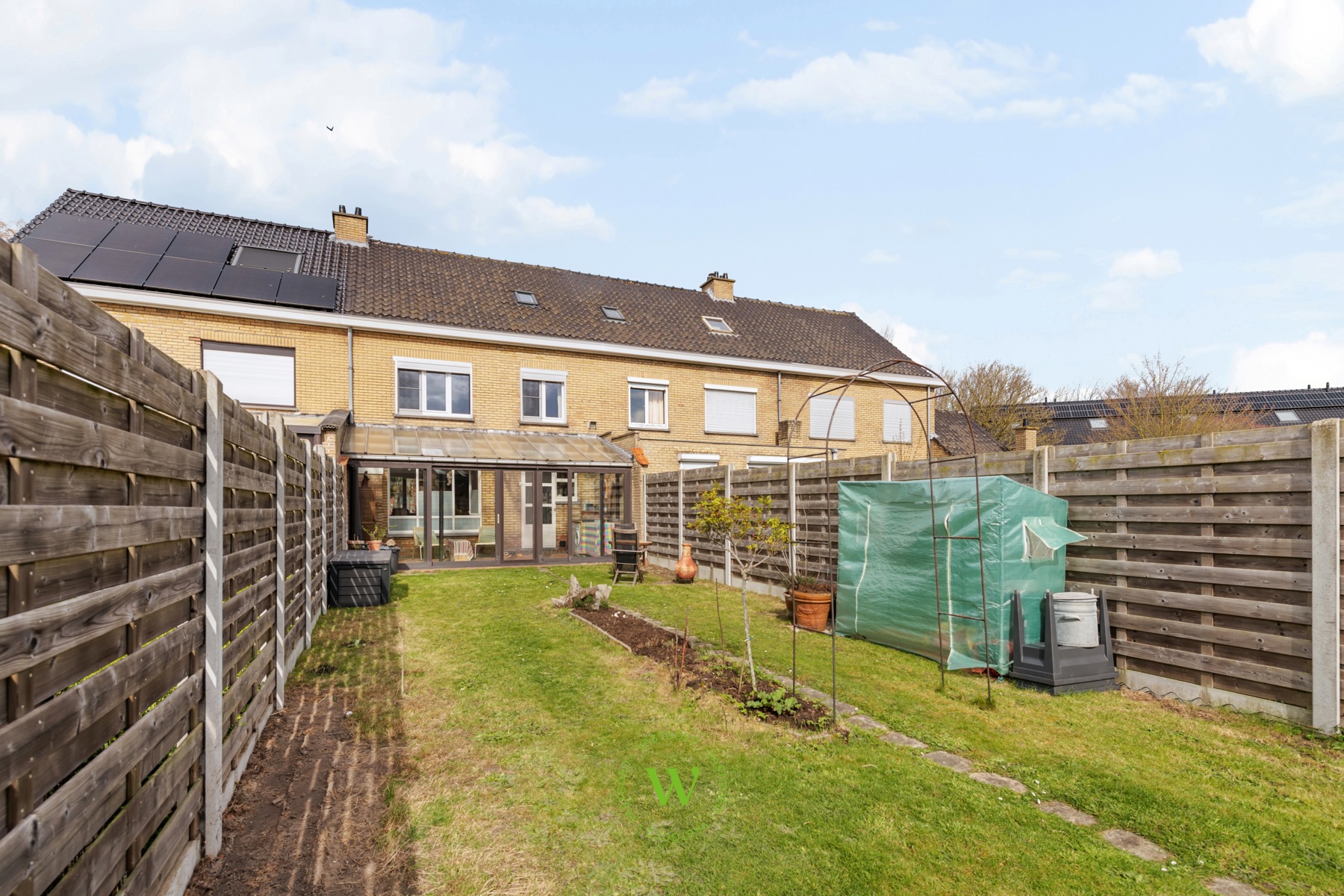 Energiezuinige gezinswoning met Zuid-georiënteerde tuin.