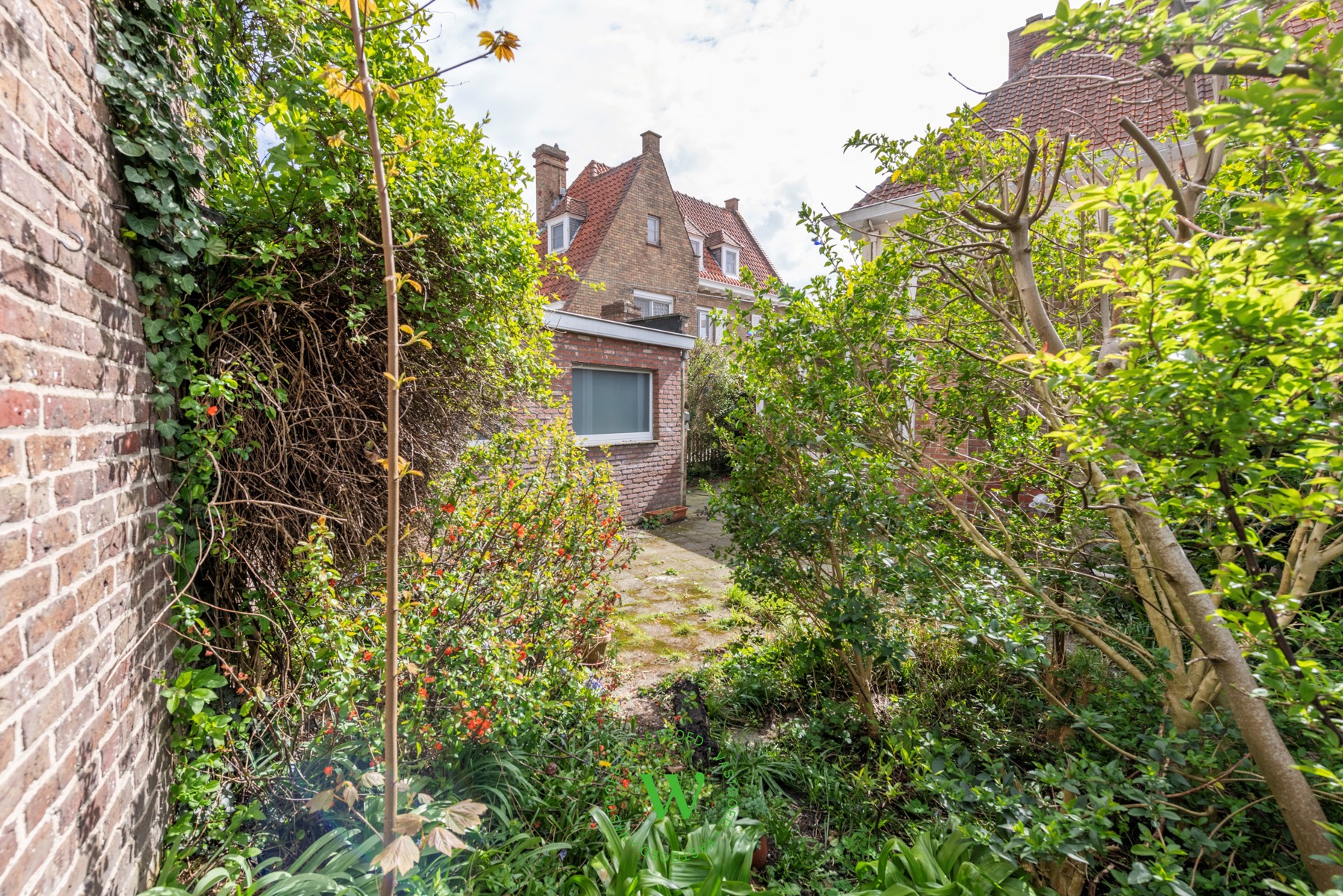 Verrassende en charmante halfopen bebouwing te Assebroek.