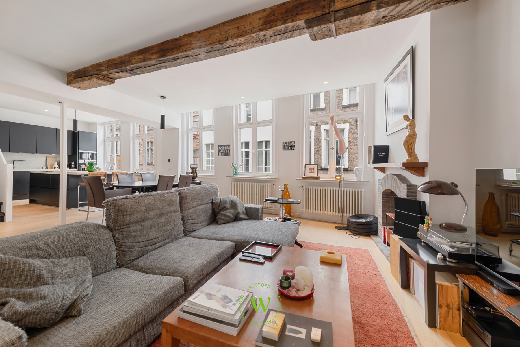 Uniek loftgevoel in alle rust in het centrum van Brugge.
